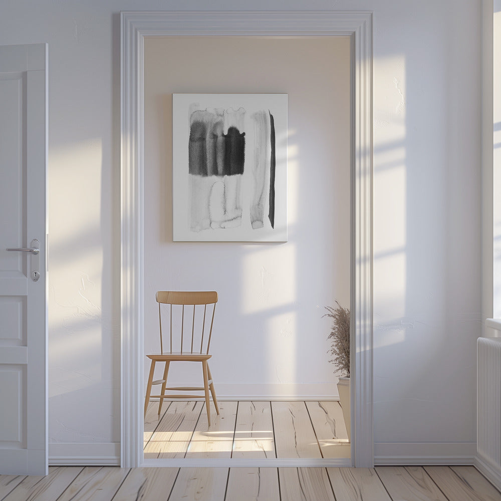 Monochrome Echoes | Canvas