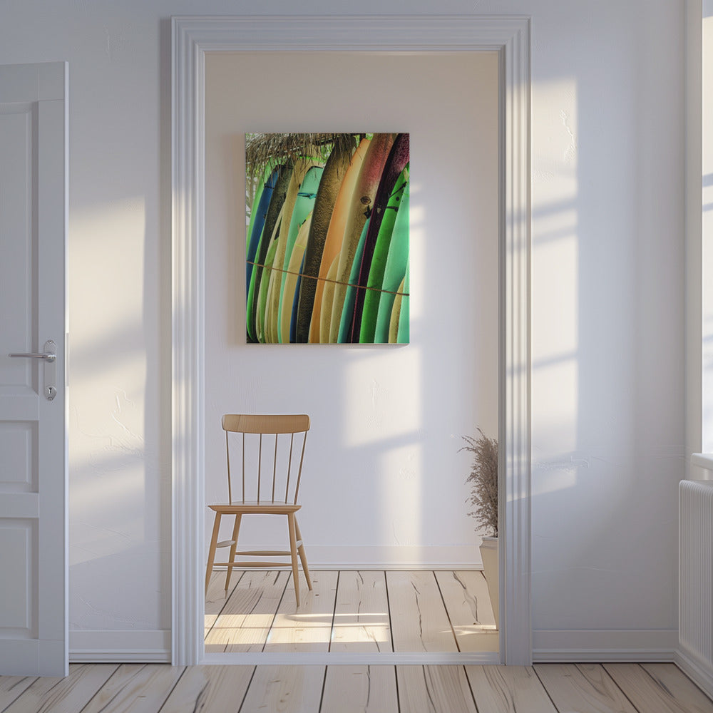 Surfboard Symphony | Canvas