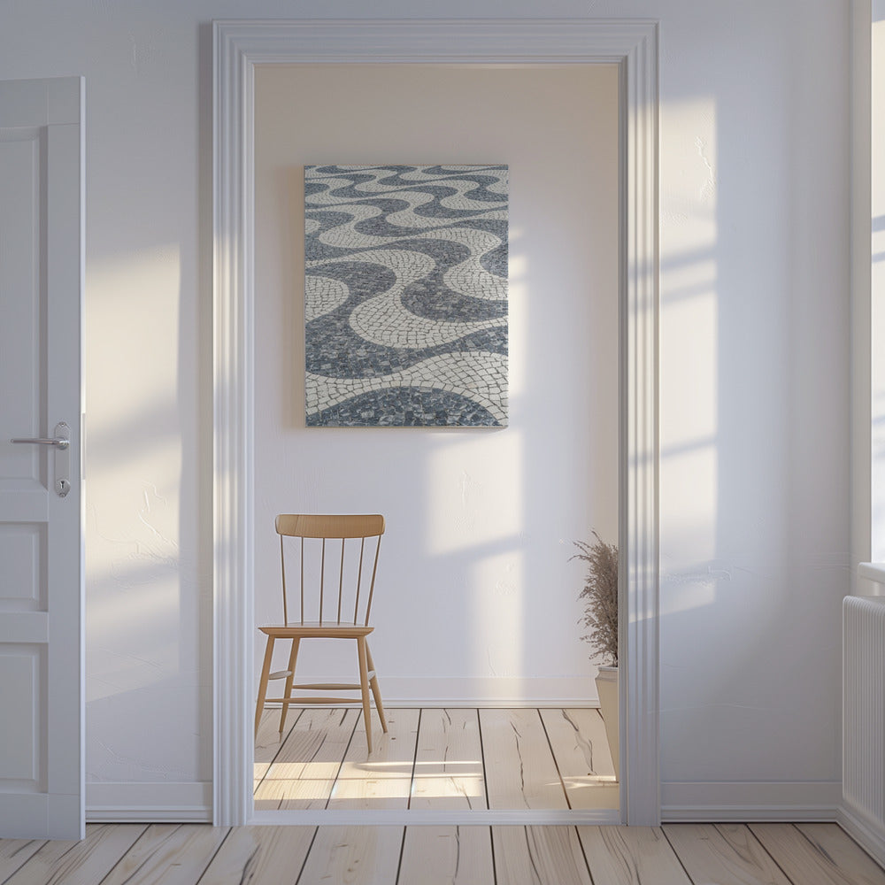 Wave Stone Pathway | Canvas