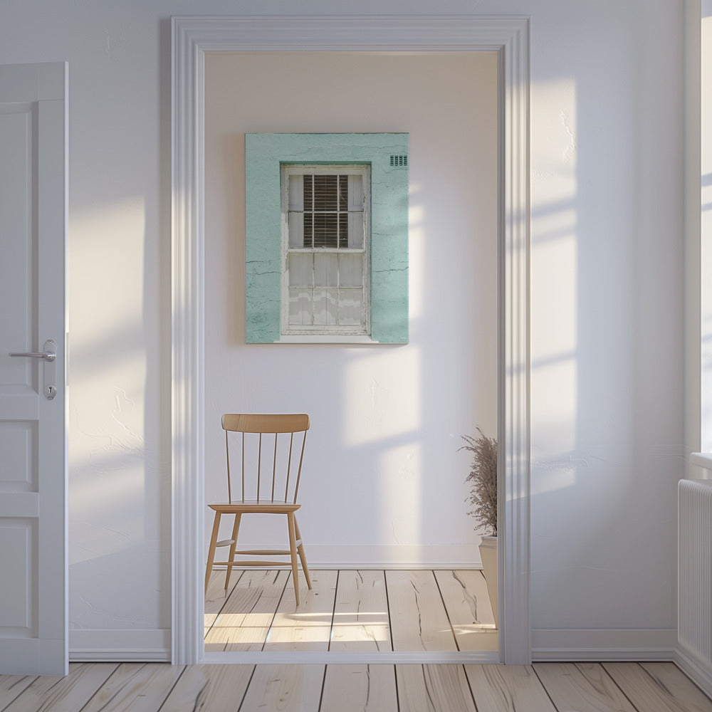 Türkisfarbene Gelassenheit | Leinwand