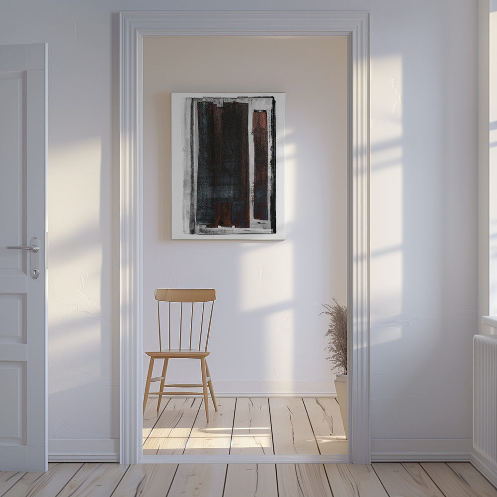 Gedämpfte Echos | Leinwand