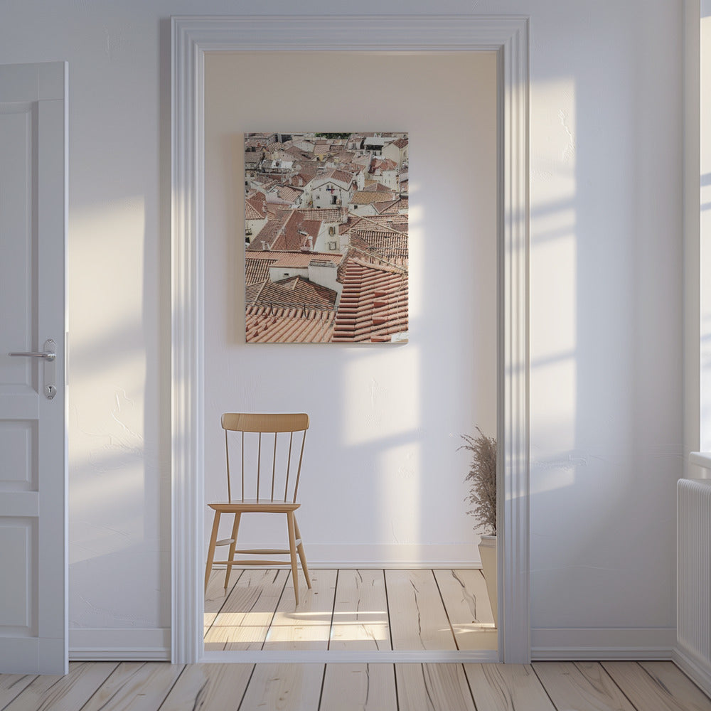 Terracotta Rooftops | Canvas