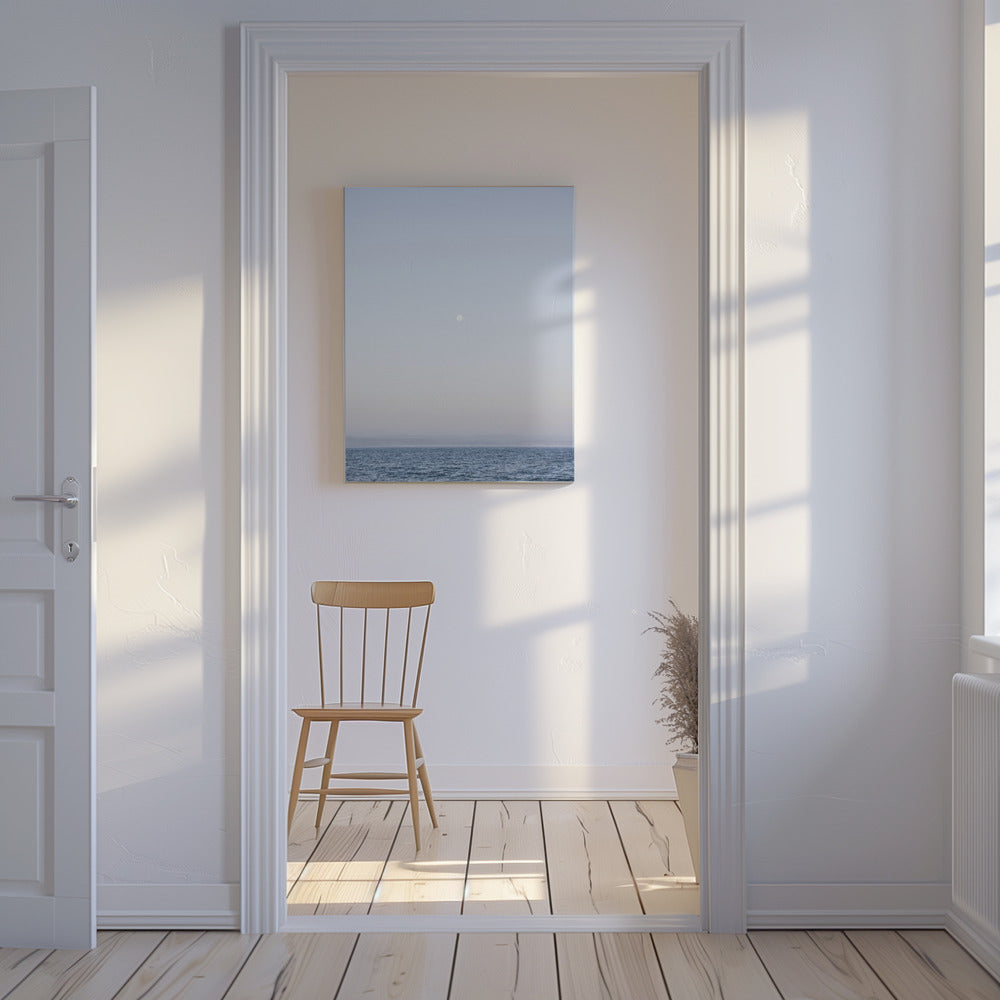 Mondbeschienener Horizont | Leinwand