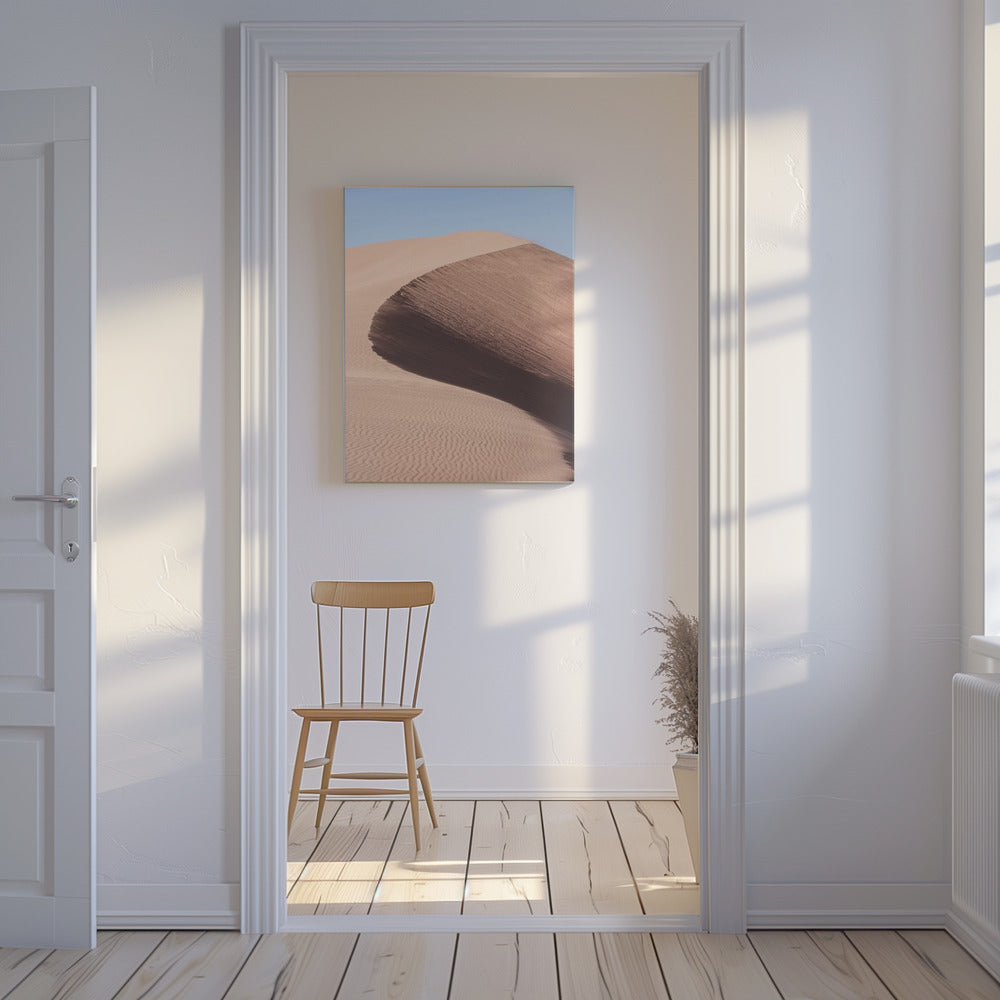 Anmutige Kurve der Wüste | Leinwand