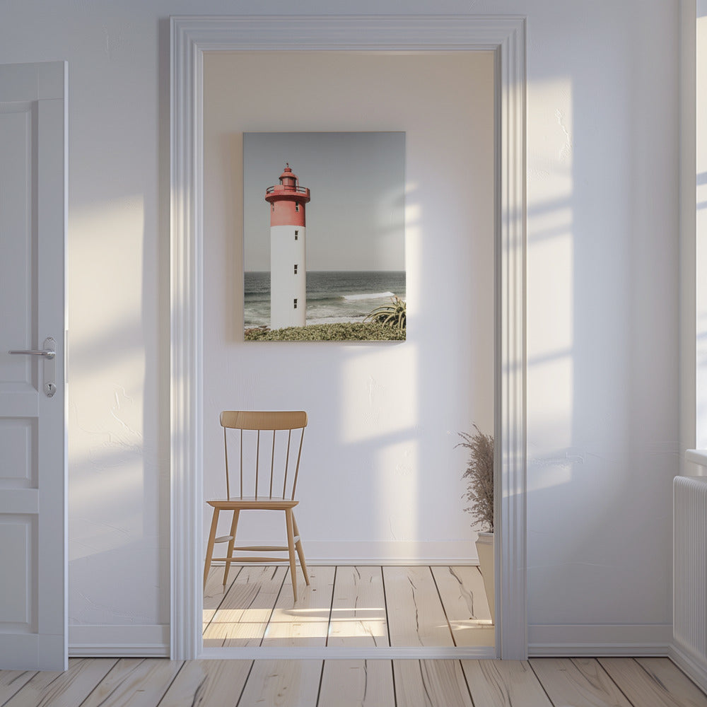 Leuchtfeuer am Meer | Leinwand