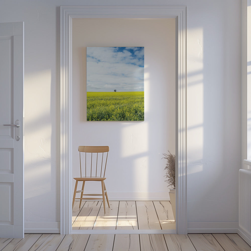Einsamer Baumhorizont | Leinwand