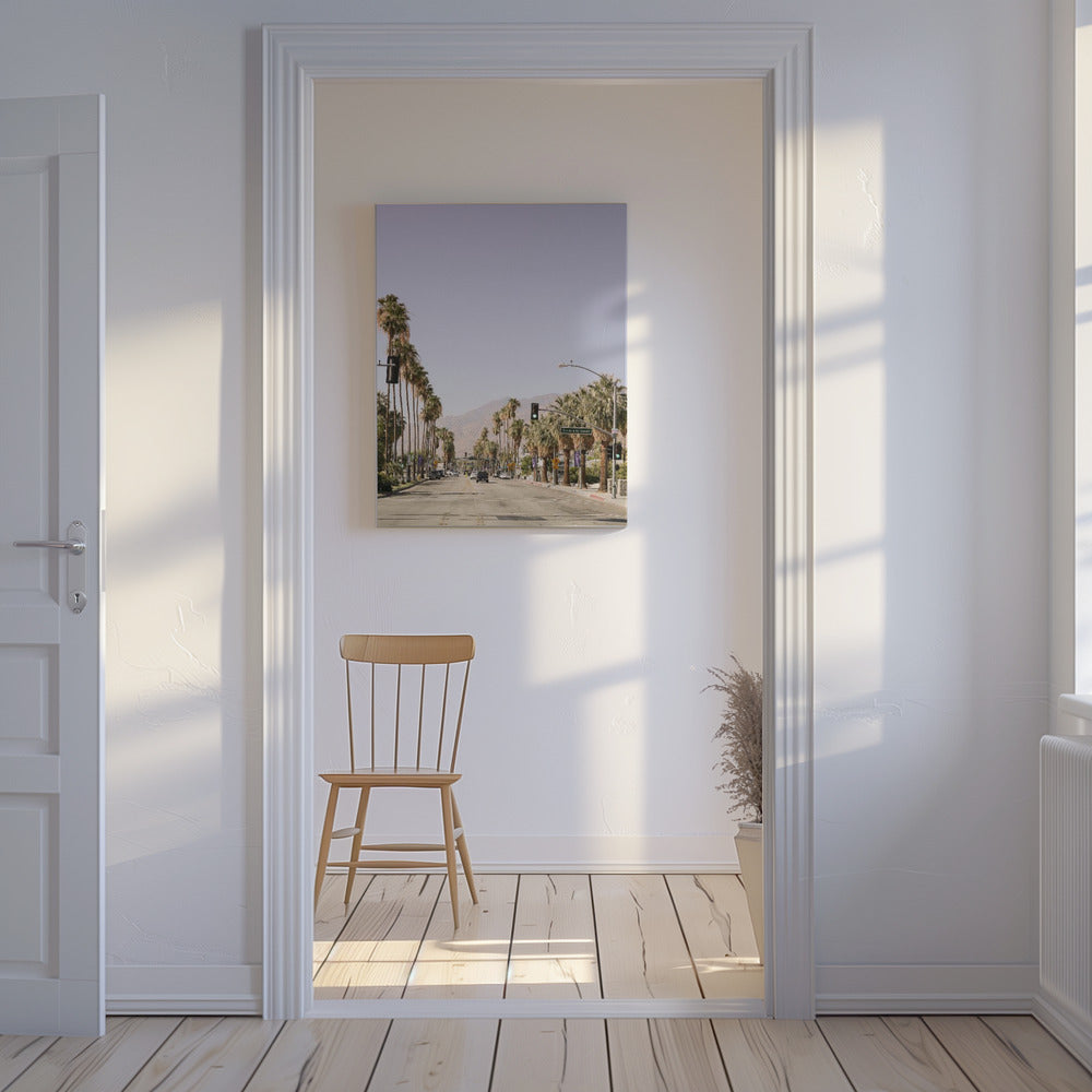 Palmenallee | Leinwand
