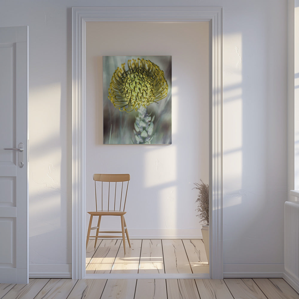 Goldene Blüte | Leinwand