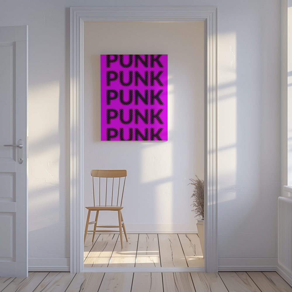 Pink Punk | Leinwand