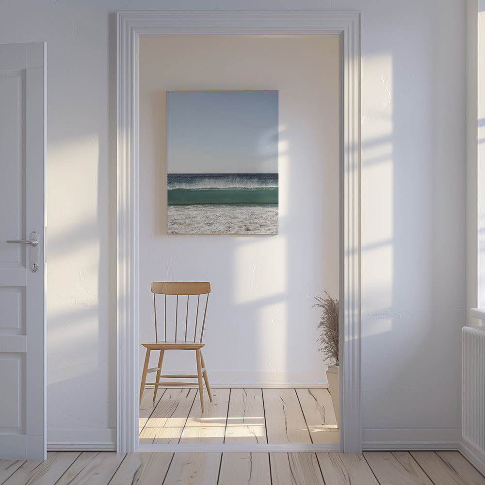 Meereslandschaft mit Wellen | Leinwand