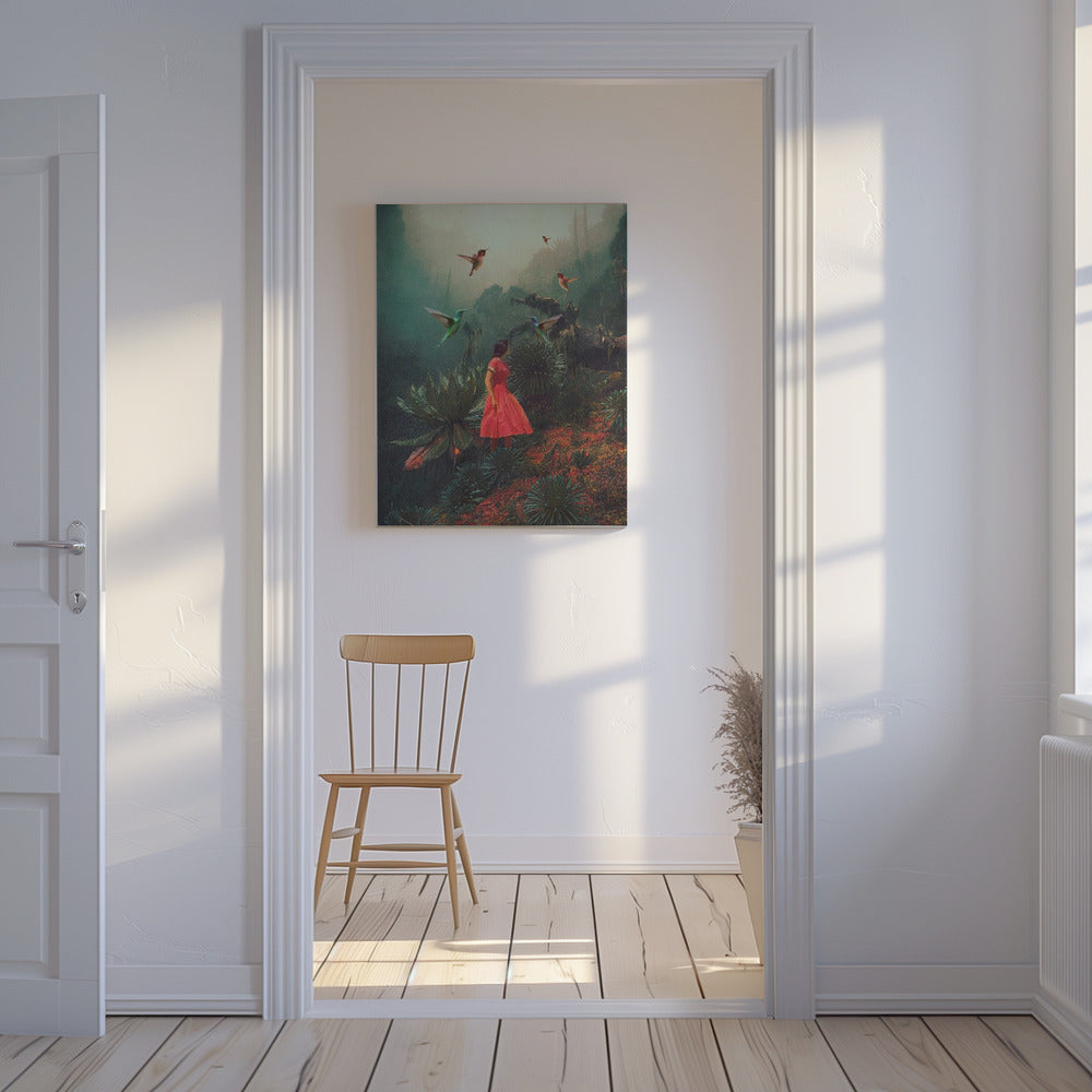 20 Sekunden vor dem Regen | Leinwand