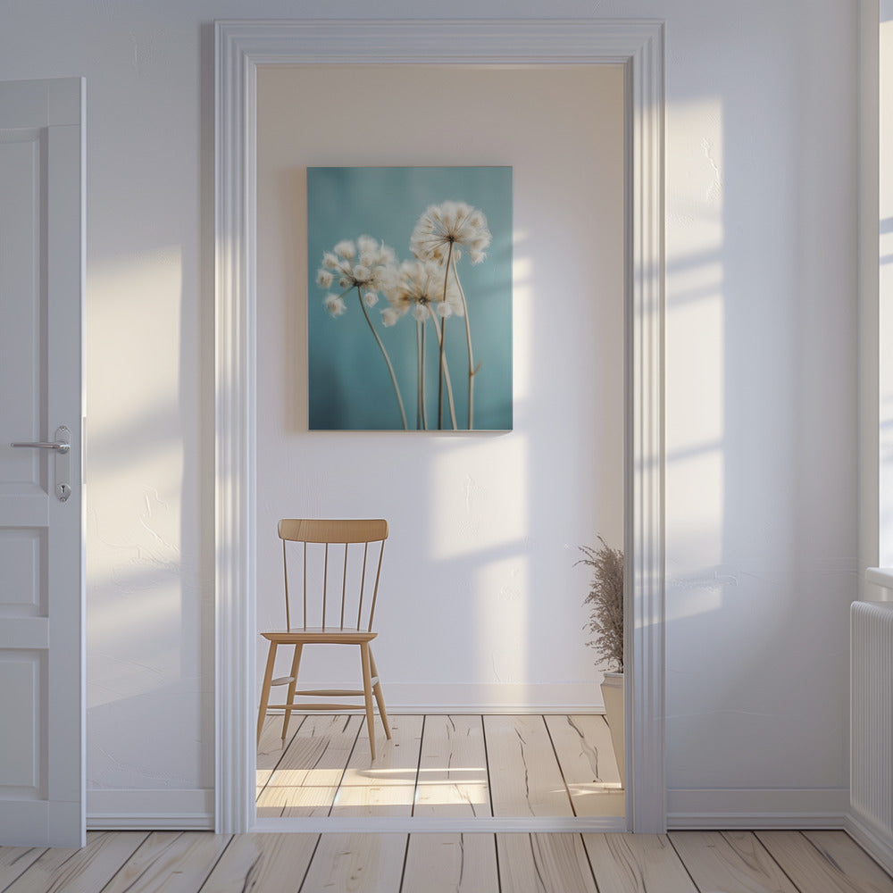 Puffs in der Brise | Leinwand