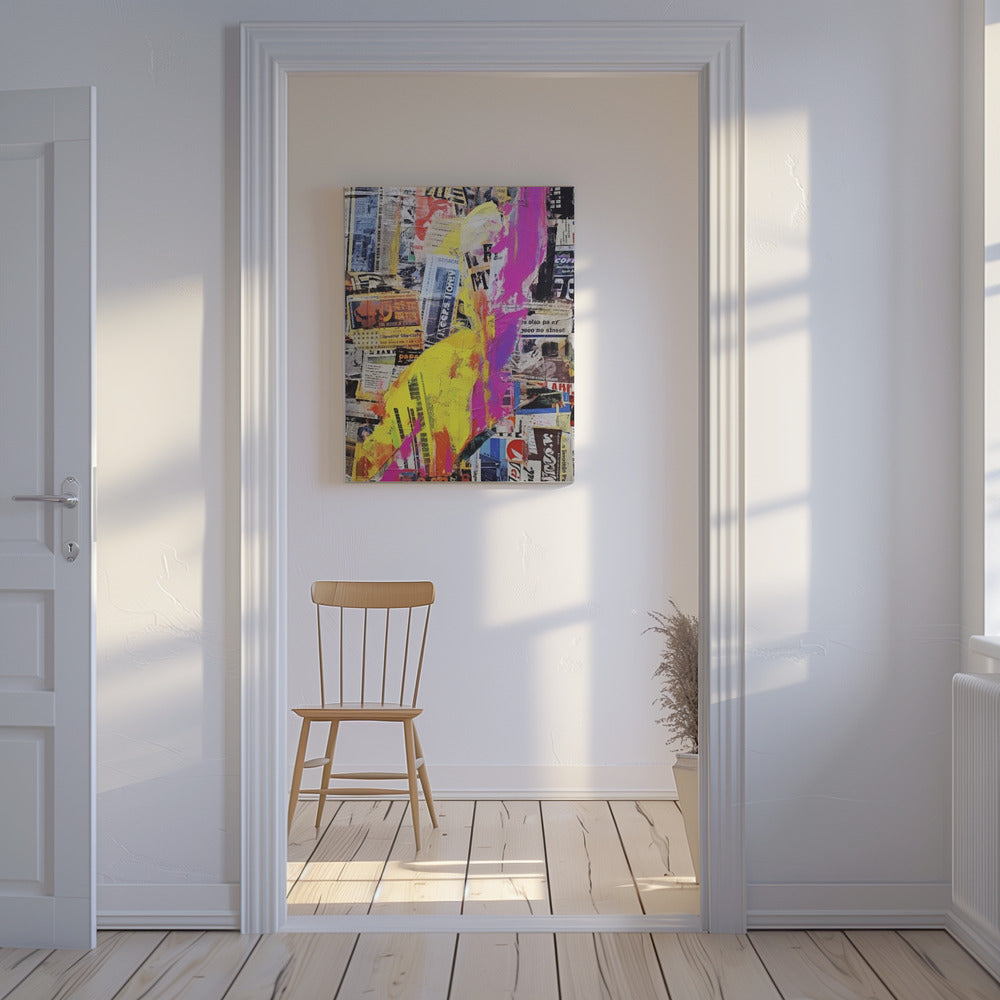 Vivid Urban Layers | Canvas