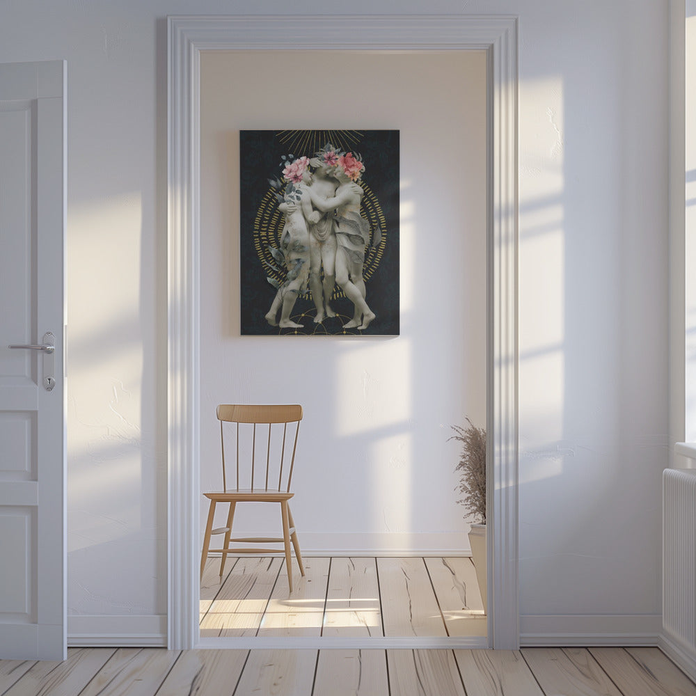 Hommage an die zarte Stärke der Frauen IV | Leinwand