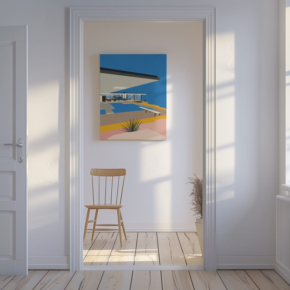 La Stahl Haus | Leinwand