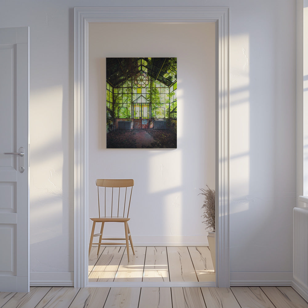 Italienisches Gewächshaus | Leinwand
