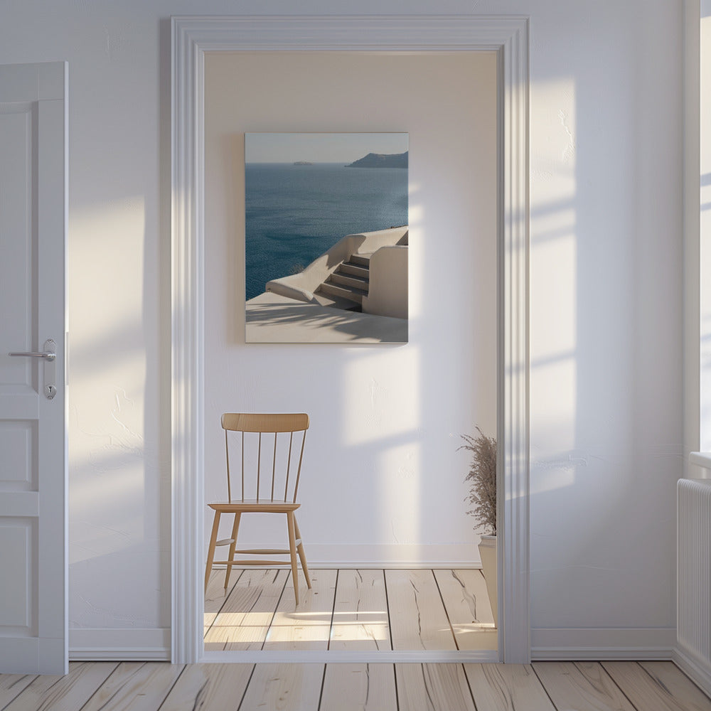 Die Poesie der Treppe | Leinwand