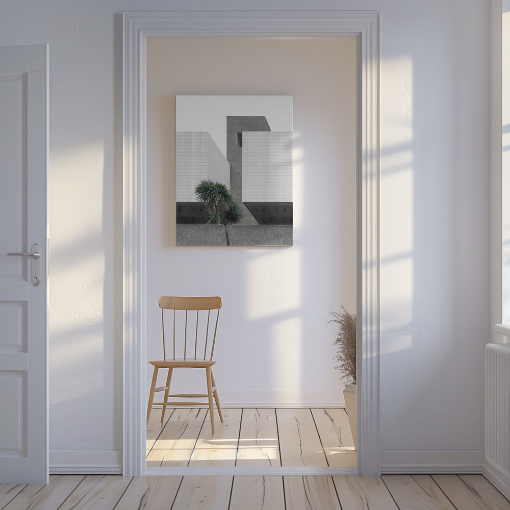 Einsame Palmen | Leinwand