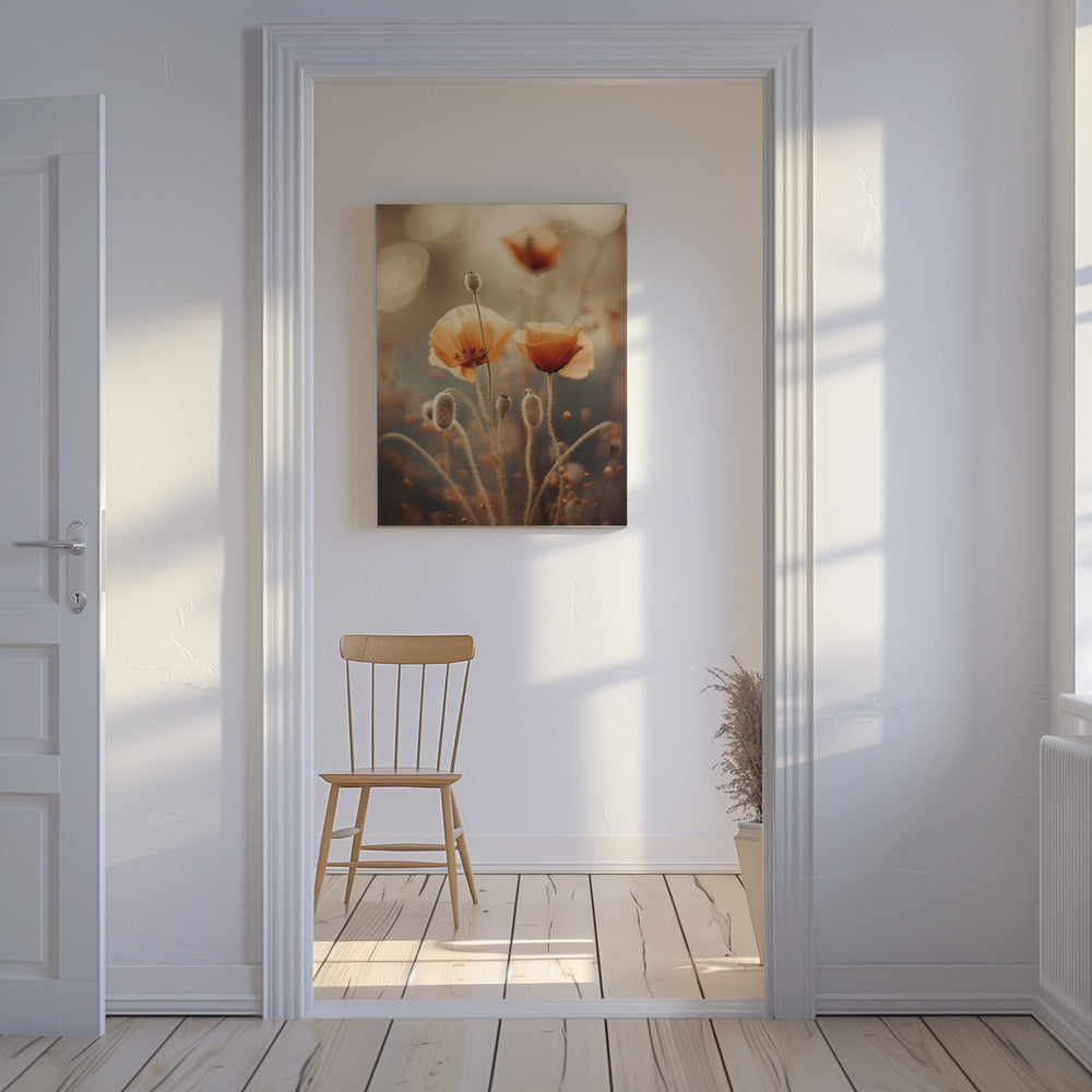 Mohnblumengeflüster | Leinwand