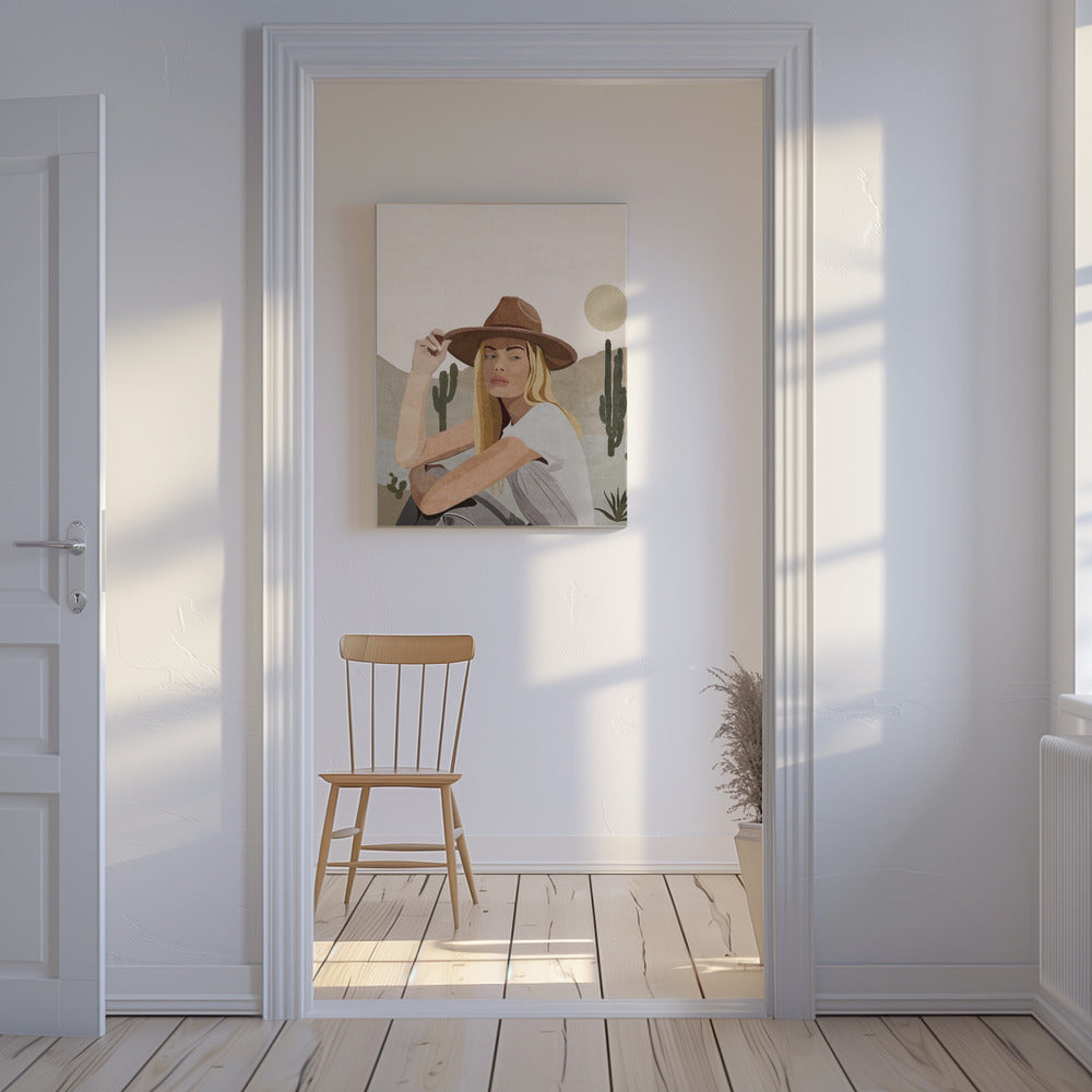 Cowgirl | Leinwand