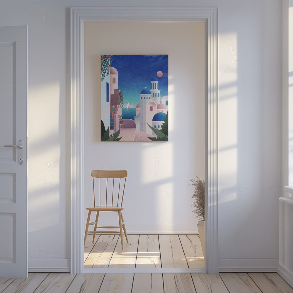 Ägäische Traumlandschaft | Leinwand
