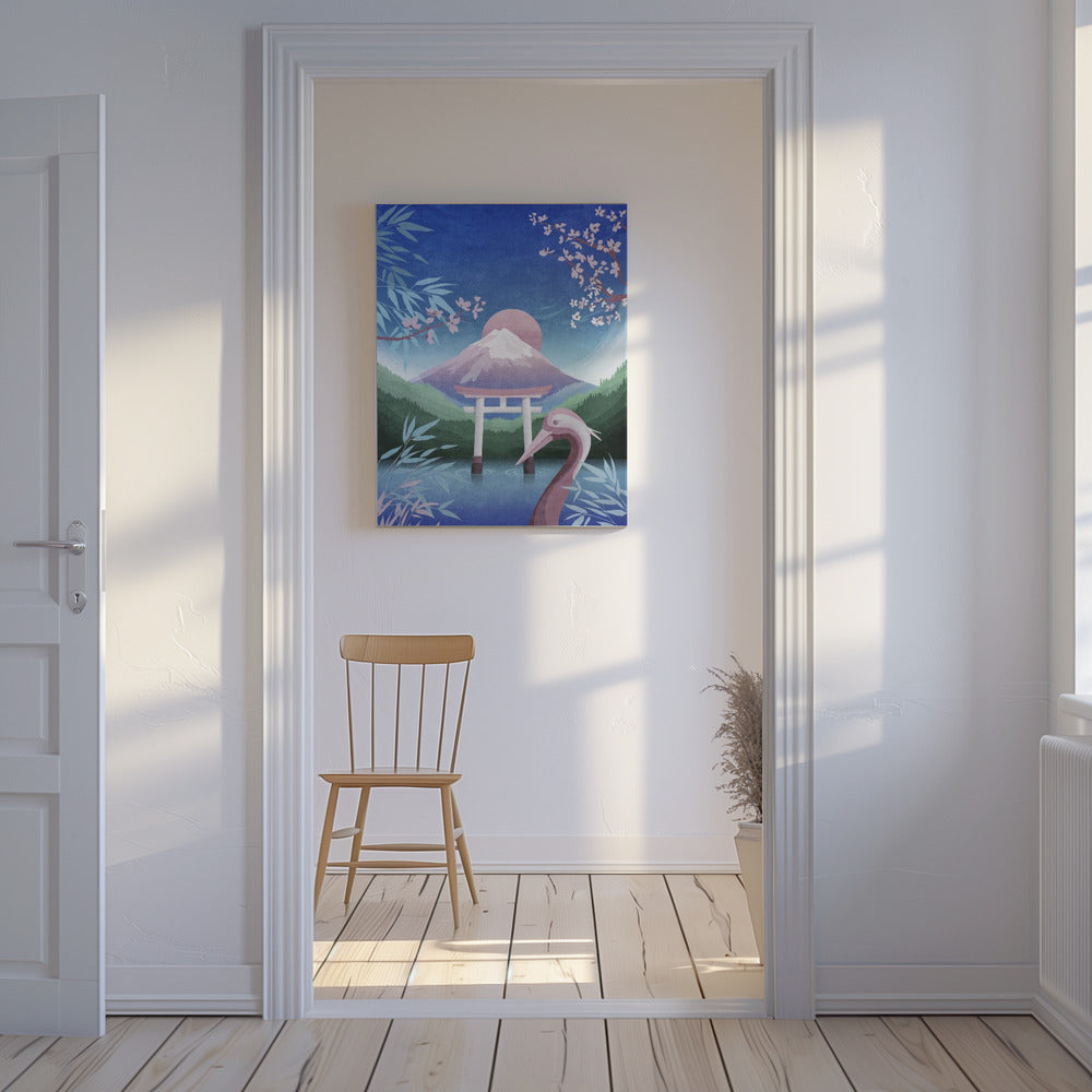 Heitere Reflexion | Leinwand