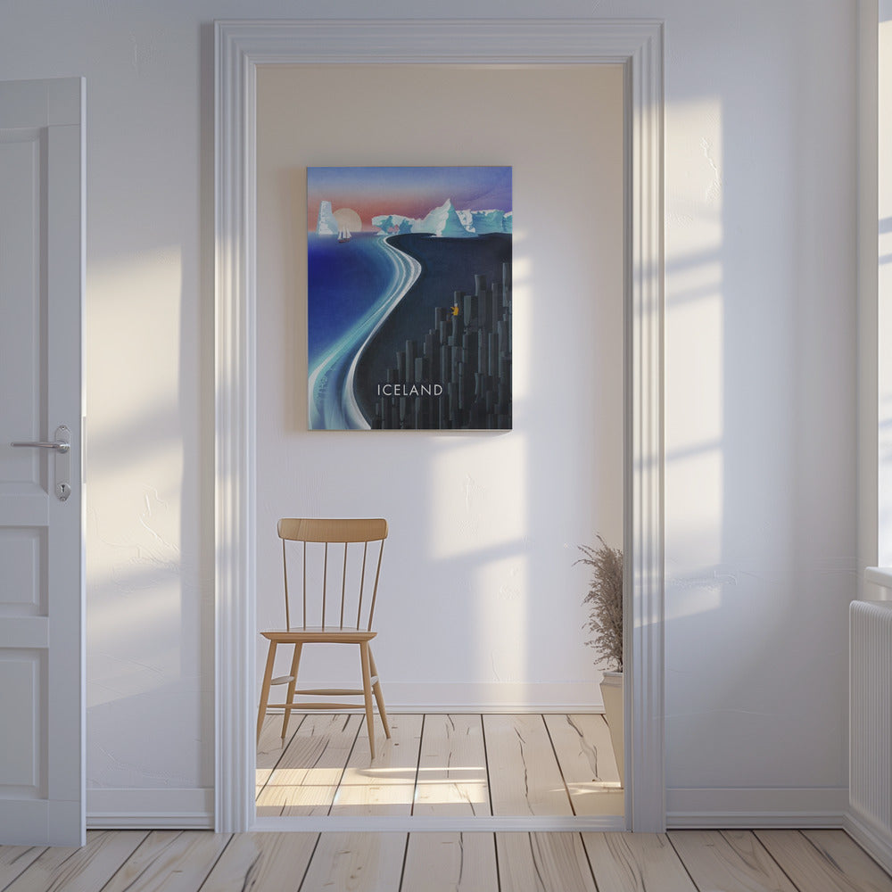 Majestätische Island-Ansicht | Leinwand