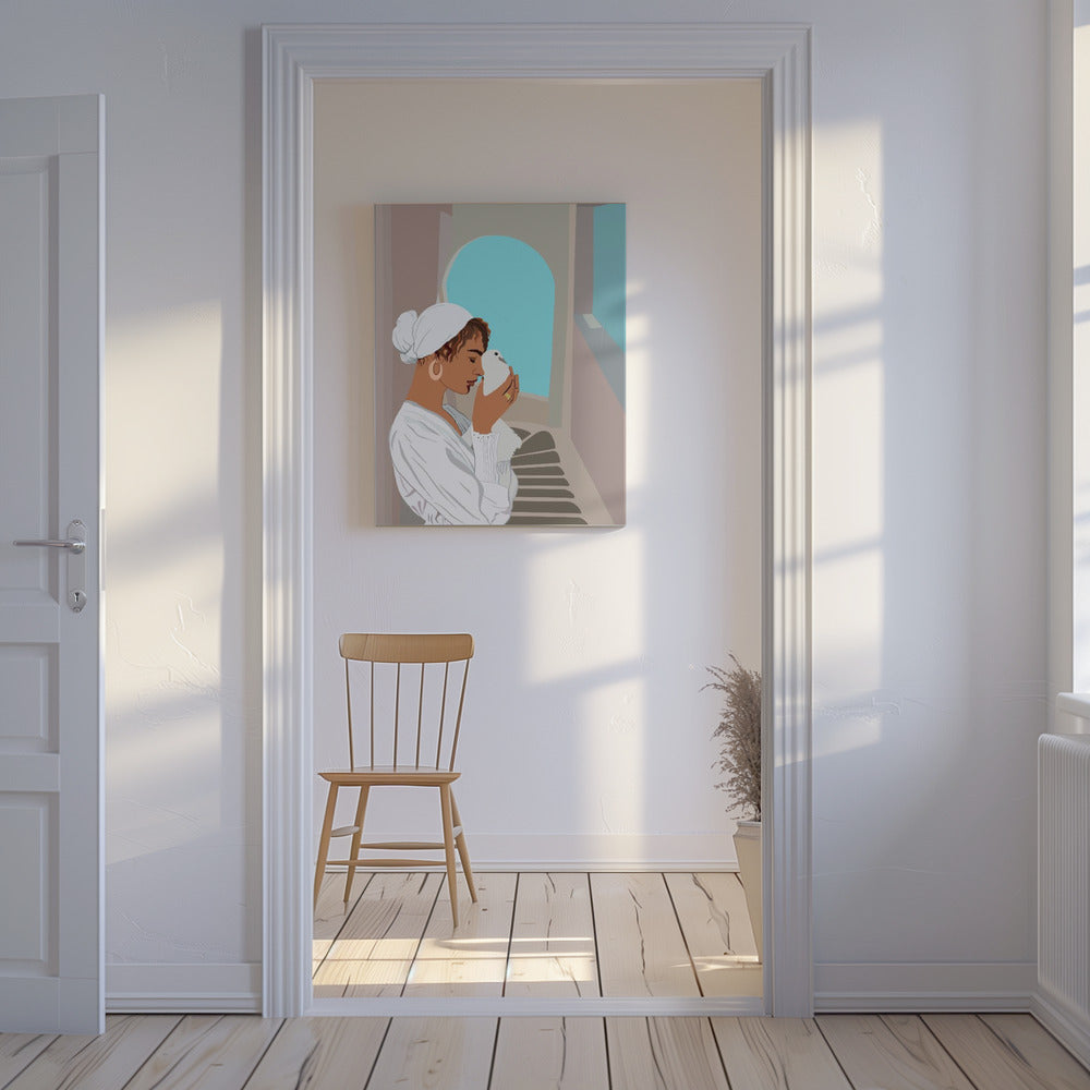 Geflüsterter Frieden | Leinwand