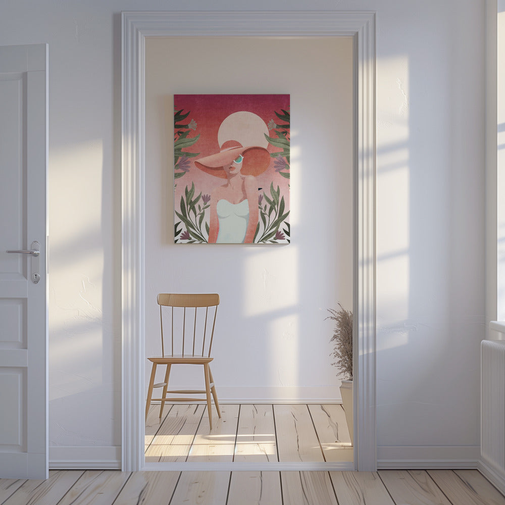 Sommerliche Eleganz | Leinwand