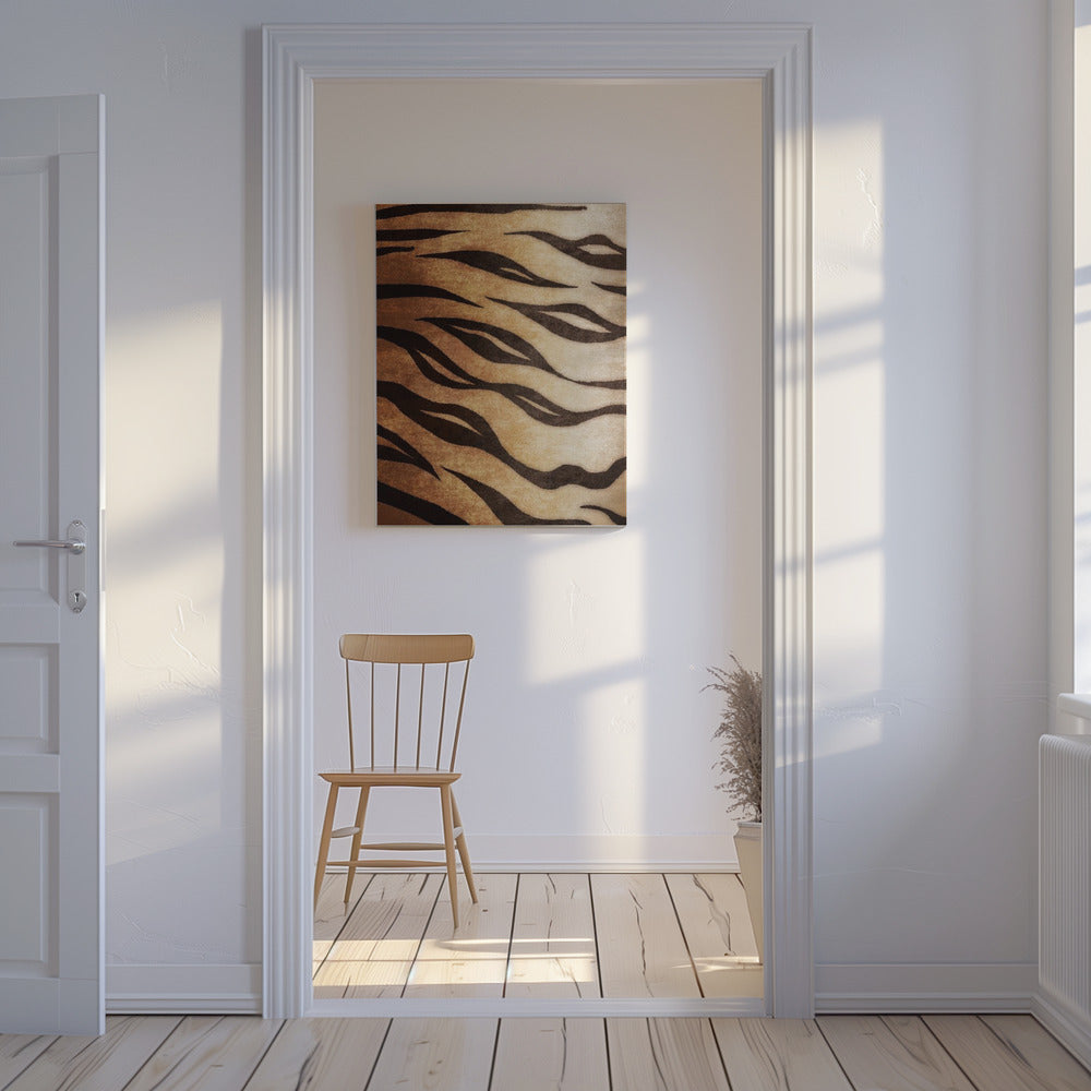 Wild Stripes Flow | Leinwand