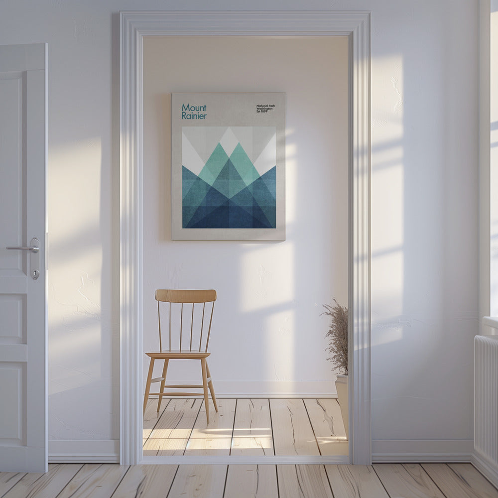 Geometrische Spitzen | Leinwand