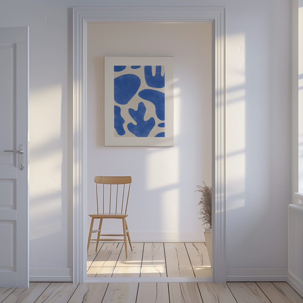 Blue Abstractions | Canvas