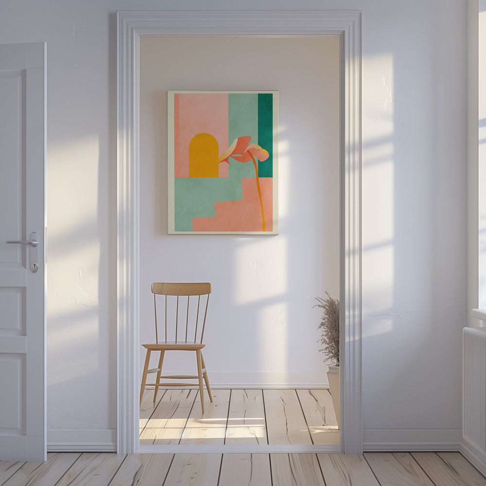 Spaces 3 Treppe | Leinwand
