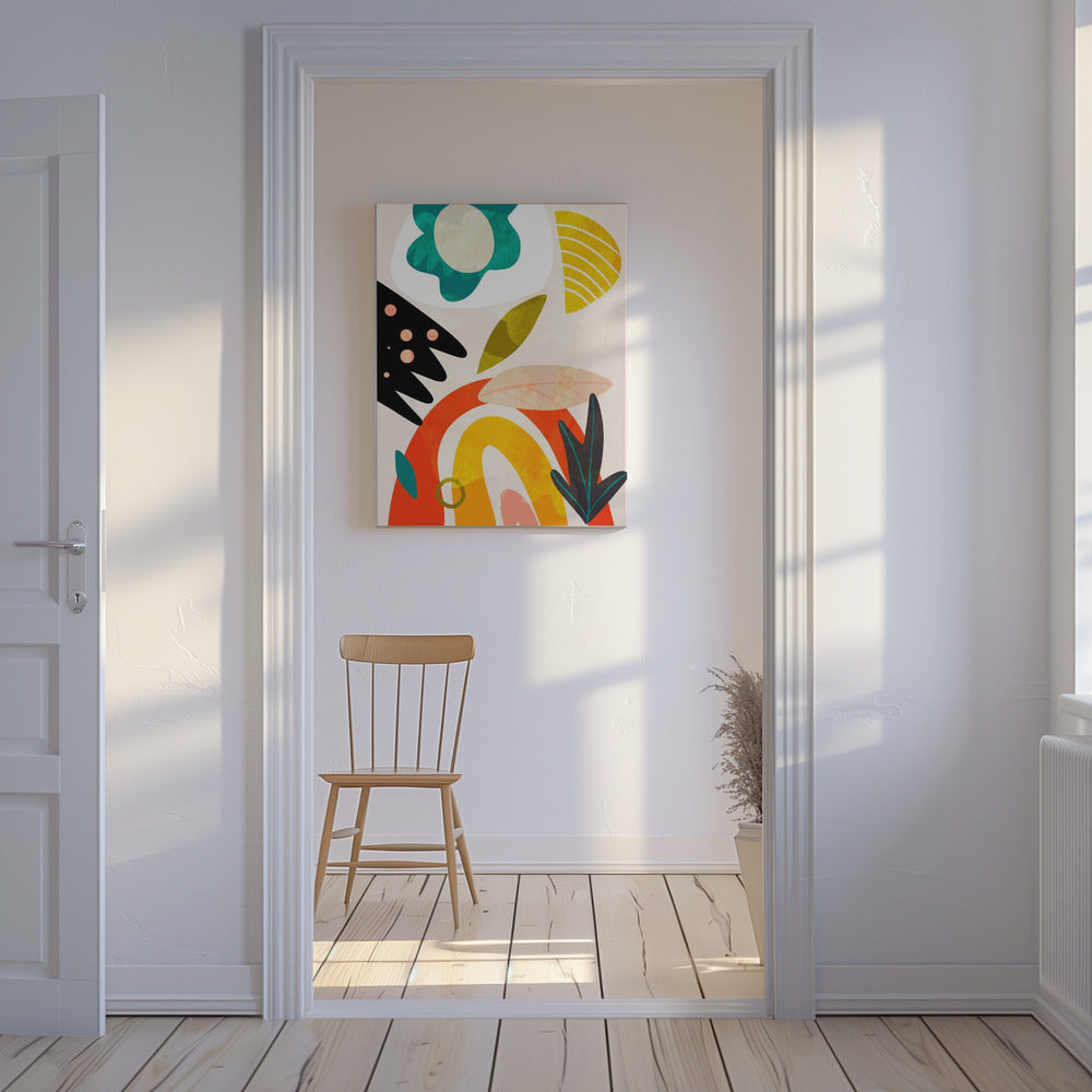Ausschnitte Bauhaus 2 Kopie | Leinwand