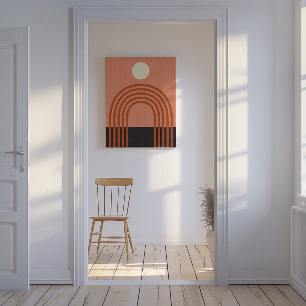 Geo Shapes Herbst 21 Arc | Leinwand