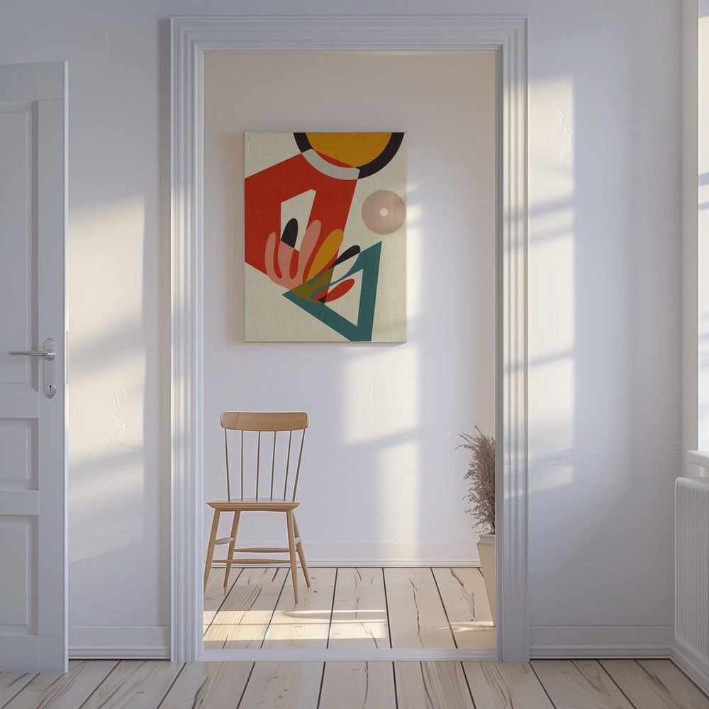 Mid Century Cirque 2 | Leinwand