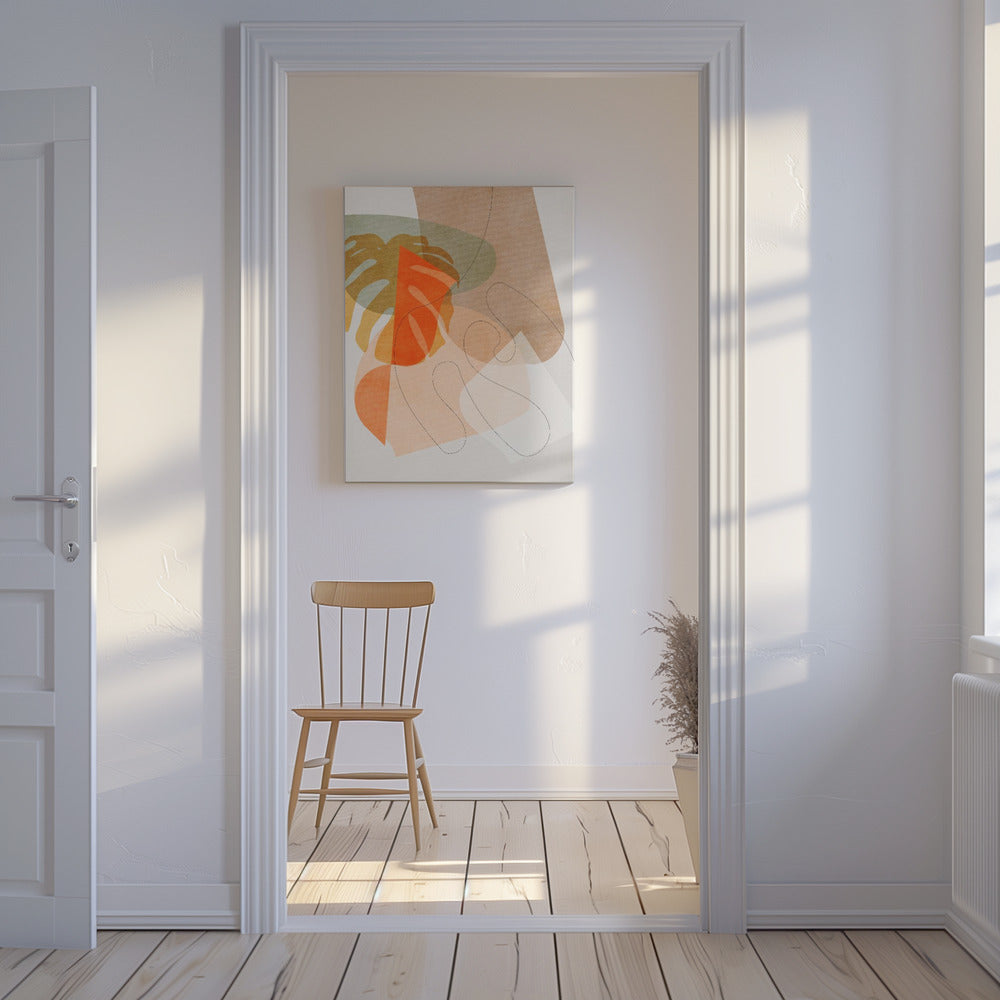 Naturfreundliche Terrakotta 6 Aquarell Kopie | Leinwand