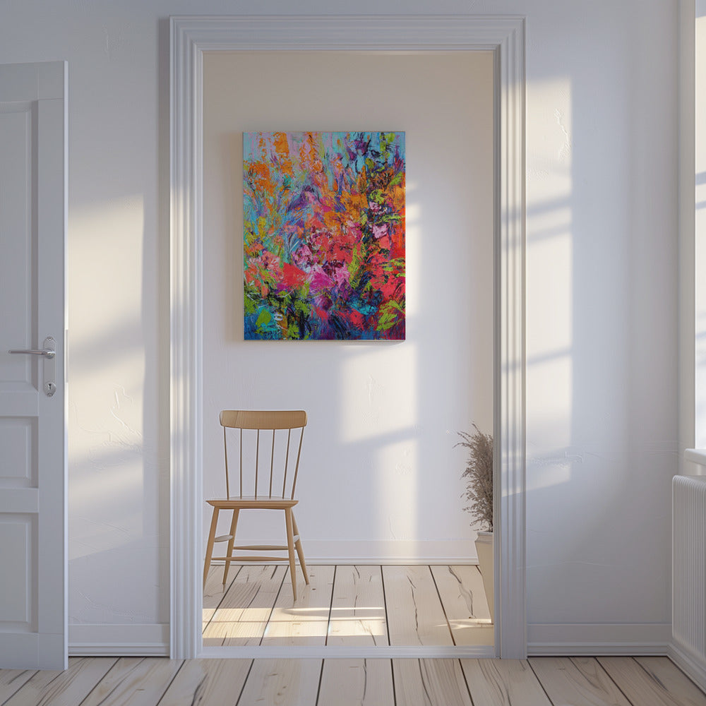 Ätherisches Blütenglühen | Leinwand