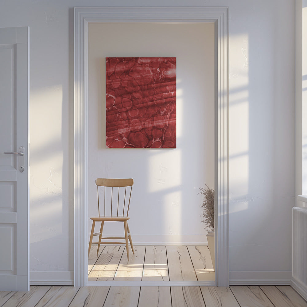 Ebru Rot440 | Leinwand