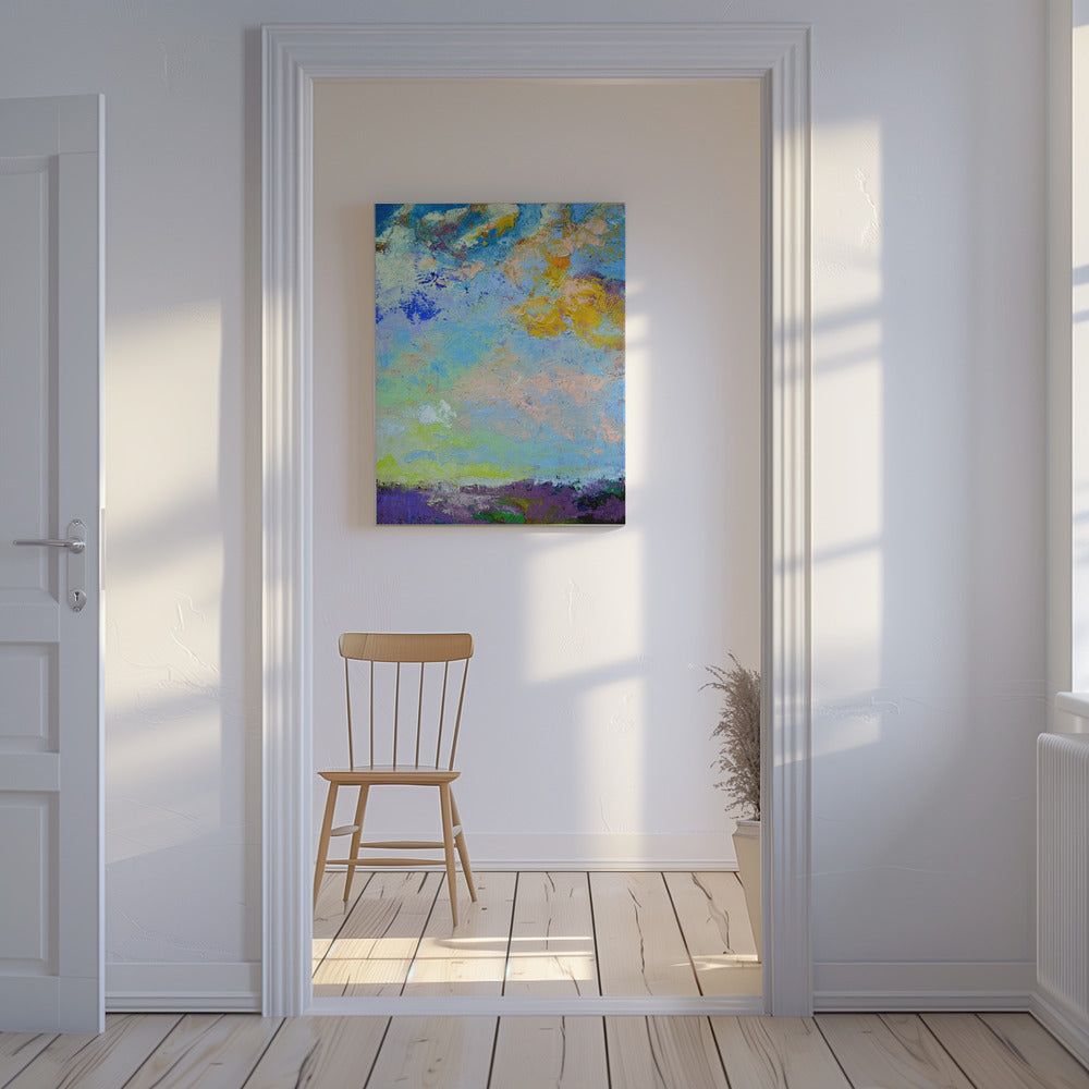 Lebendige Himmelslandschaft | Leinwand