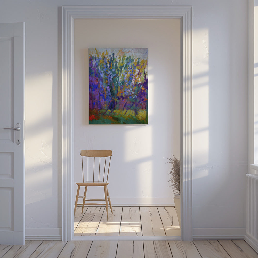 Lebendige Blüten | Leinwand