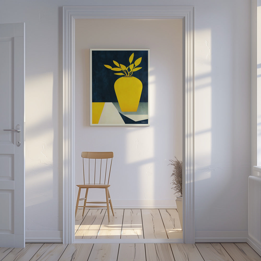 Les Fleurs Jaunes | Leinwand
