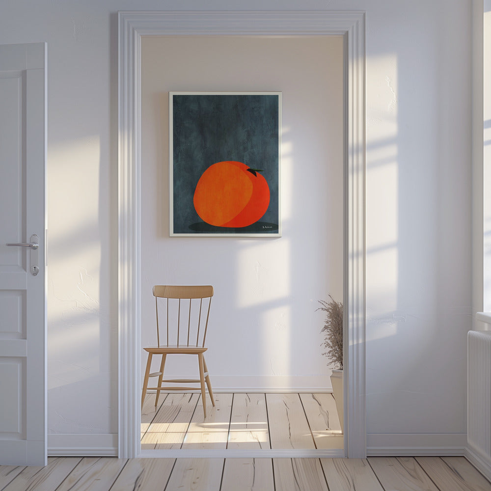 Calmly Sleeping Apple | Canvas