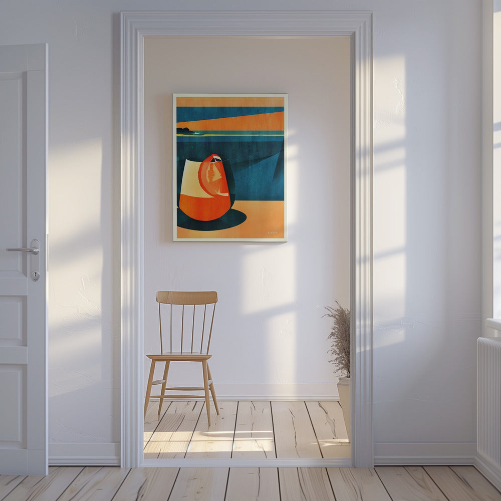 Negroni At Sunset | Canvas