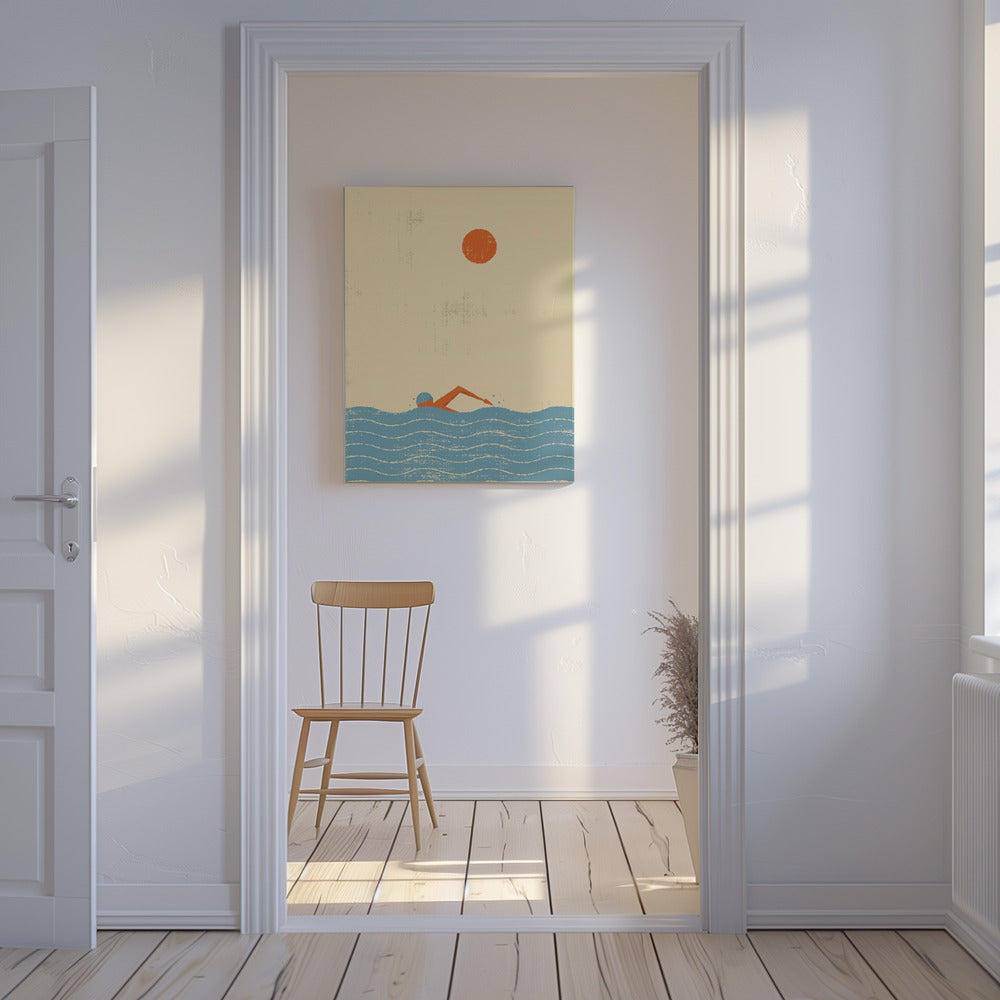 Swimmer | Canvas