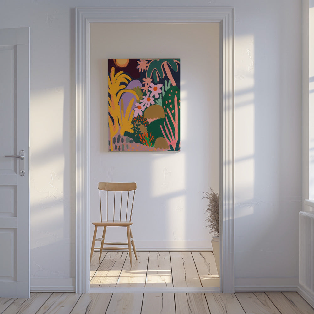 Vibrant Jungle Dream | Canvas