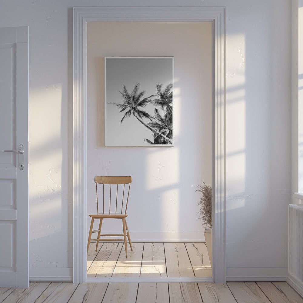 Tropische Silhouetten | Leinwand