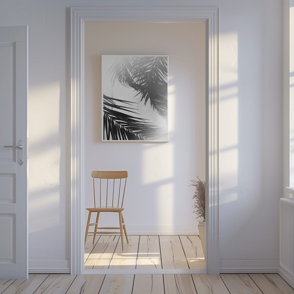 Palmensilhouetten | Leinwand
