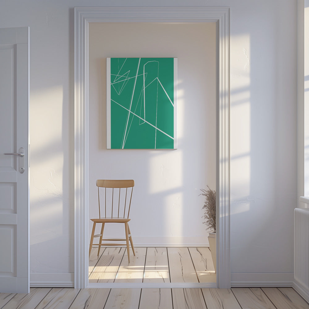 Geometric Escape | Canvas