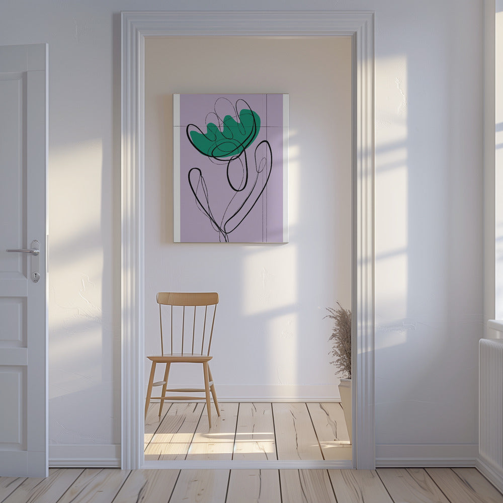 Flowing Petals | Canvas
